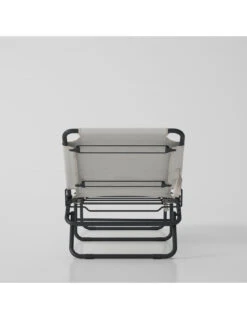 Bain De Soleil AMIGO Aluminium Anthracite Texfil Blanc Beige 7 Bain De Soleil AMIGO Aluminium Anthracite Texfil Blanc Beige -Petit Coin Vert Magasin bain de soleil amigo aluminium anthracite texfil blanc beige 1