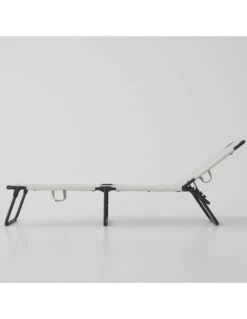 Bain De Soleil AMIGO Aluminium Anthracite Texfil Blanc Beige 8 Bain De Soleil AMIGO Aluminium Anthracite Texfil Blanc Beige -Petit Coin Vert Magasin bain de soleil amigo aluminium anthracite texfil blanc beige 2