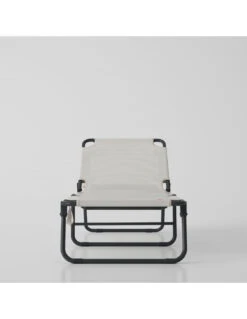 Bain De Soleil AMIGO Aluminium Anthracite Texfil Blanc Beige 9 Bain De Soleil AMIGO Aluminium Anthracite Texfil Blanc Beige -Petit Coin Vert Magasin bain de soleil amigo aluminium anthracite texfil blanc beige 3