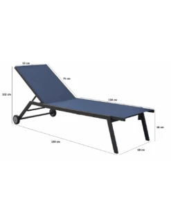 Bain De Soleil Florence En Aluminium - Grey / Gris 8 Bain De Soleil Florence En Aluminium - Grey / Gris -Petit Coin Vert Magasin bain de soleil florence aluminium et toile tpep proloisirs 1