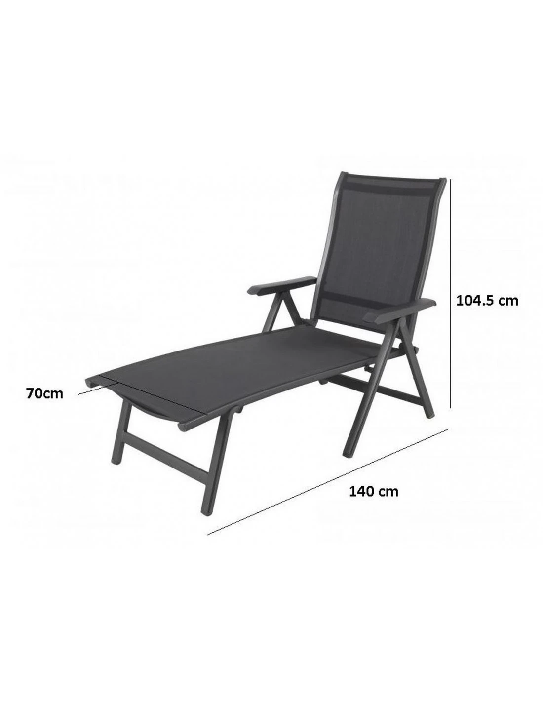 Bain De Soleil Kedline En Aluminium Et Polyester 4 Bain De Soleil Kedline En Aluminium Et Polyester – Image 2