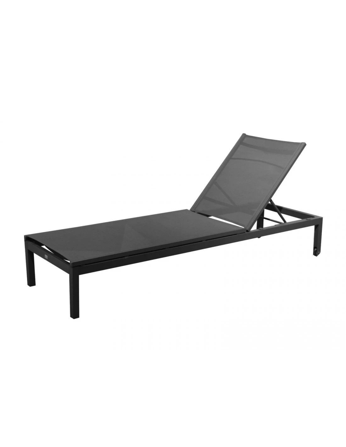 Bain De Soleil Thema Avec Roues En Aluminium 5 Positions - Graphite / Gris 3 Bain De Soleil Thema Avec Roues En Aluminium 5 Positions - Graphite / Gris