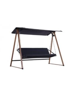 Balancelle De Jardin Cubic 3 Places En Aluminium