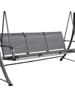 Balancelle De Jardin LAKO 3 Places - Polyester Et Acier -Petit Coin Vert Magasin balancelle de jardin lako 3 places polyester et acier 3