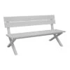 Banc De Jardin CROSSWAY - Aluminium - Blanc -Petit Coin Vert Magasin banc de jardin crossway aluminium au choix