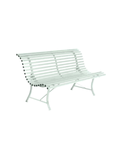 Banc De Jardin Louisiane L.150 Cm - Métal - Menthe Glaciale