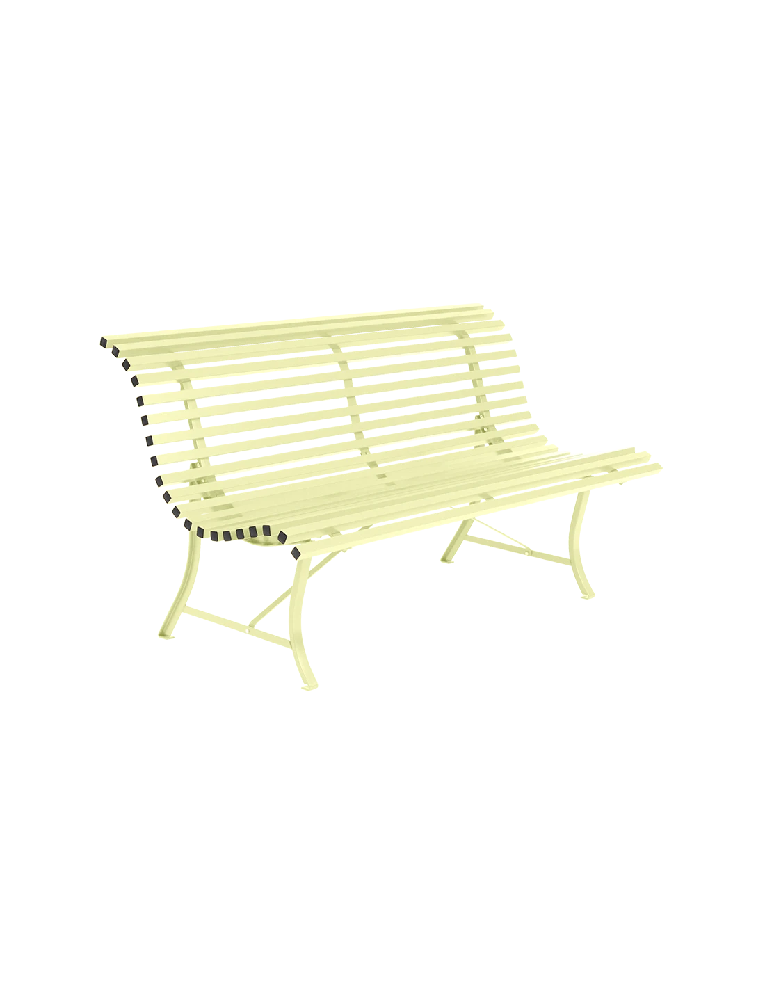Banc De Jardin Louisiane L.150 Cm - Métal - Citron Givré 3 Banc De Jardin Louisiane L.150 Cm - Métal - Citron Givré