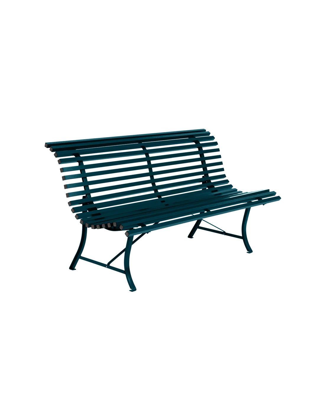 Banc De Jardin Louisiane L.150 Cm - Métal - Bleu Acapulco 3 Banc De Jardin Louisiane L.150 Cm - Métal - Bleu Acapulco