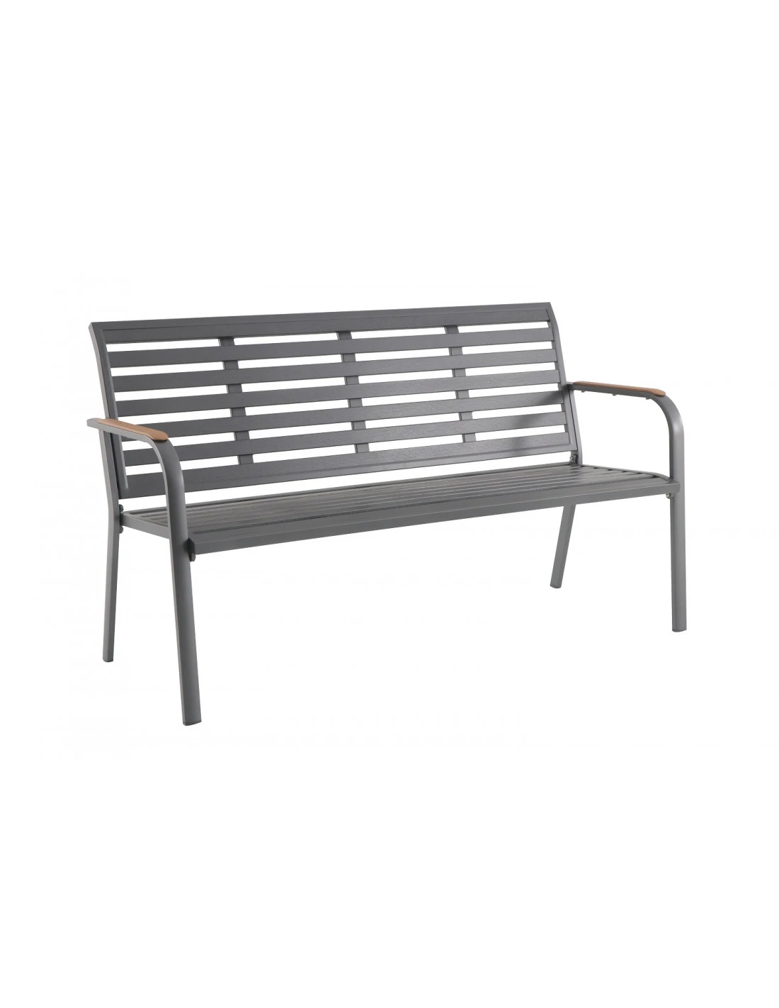 Banc De Jardin Marta 3 Places - Aluminium Anthracite 7 Banc De Jardin Marta 3 Places - Aluminium Anthracite – Image 5