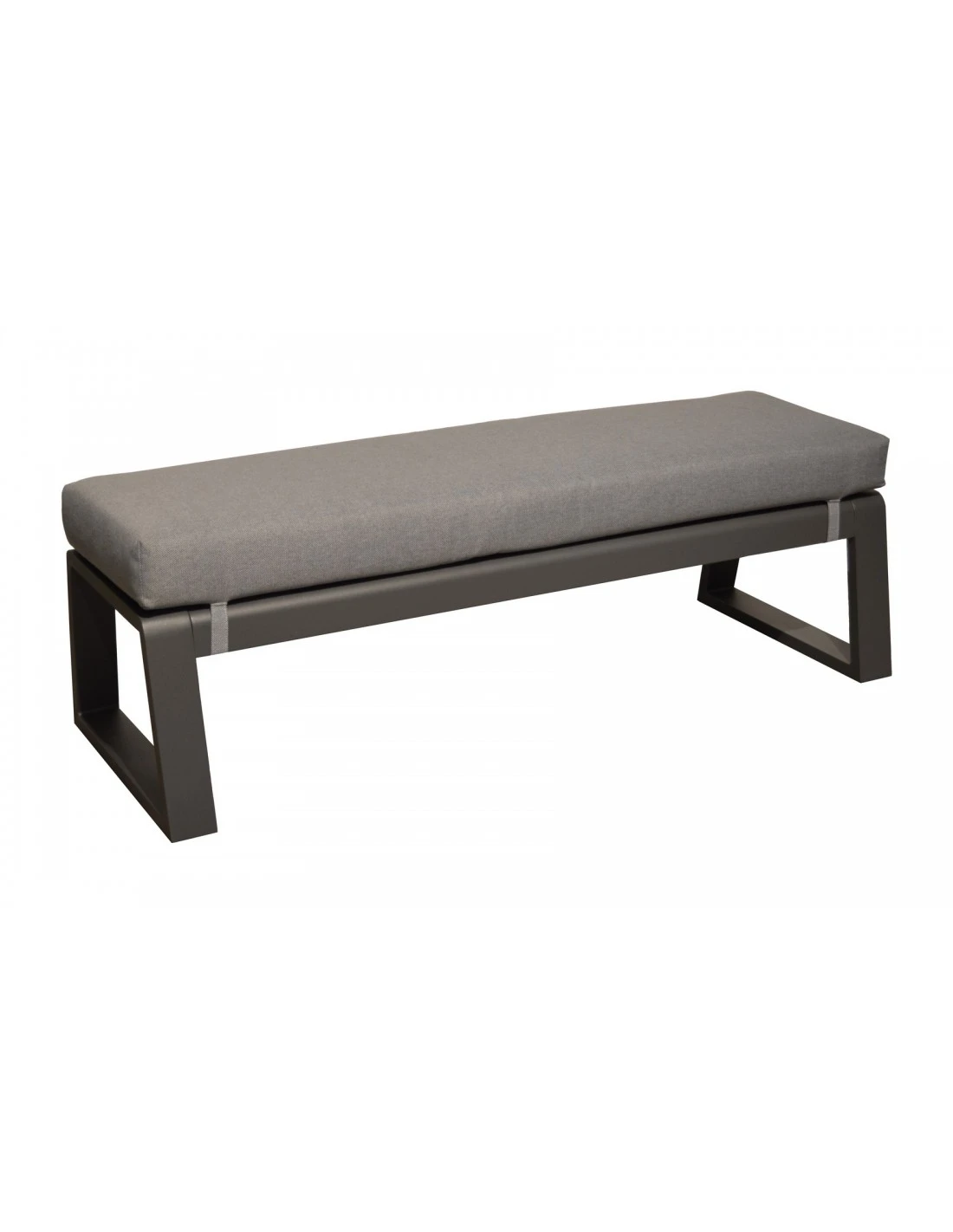 Banc Le Marseille 3 Places En Aluminium Grey 3 Banc Le Marseille 3 Places En Aluminium Grey