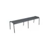 Banc Monceau 3/4 Places En Métal -160 Cm - Carbone 2 Banc Monceau 3/4 Places En Métal -160 Cm - Carbone -Petit Coin Vert Magasin banc monceau xl 34 places metal 160cm 6