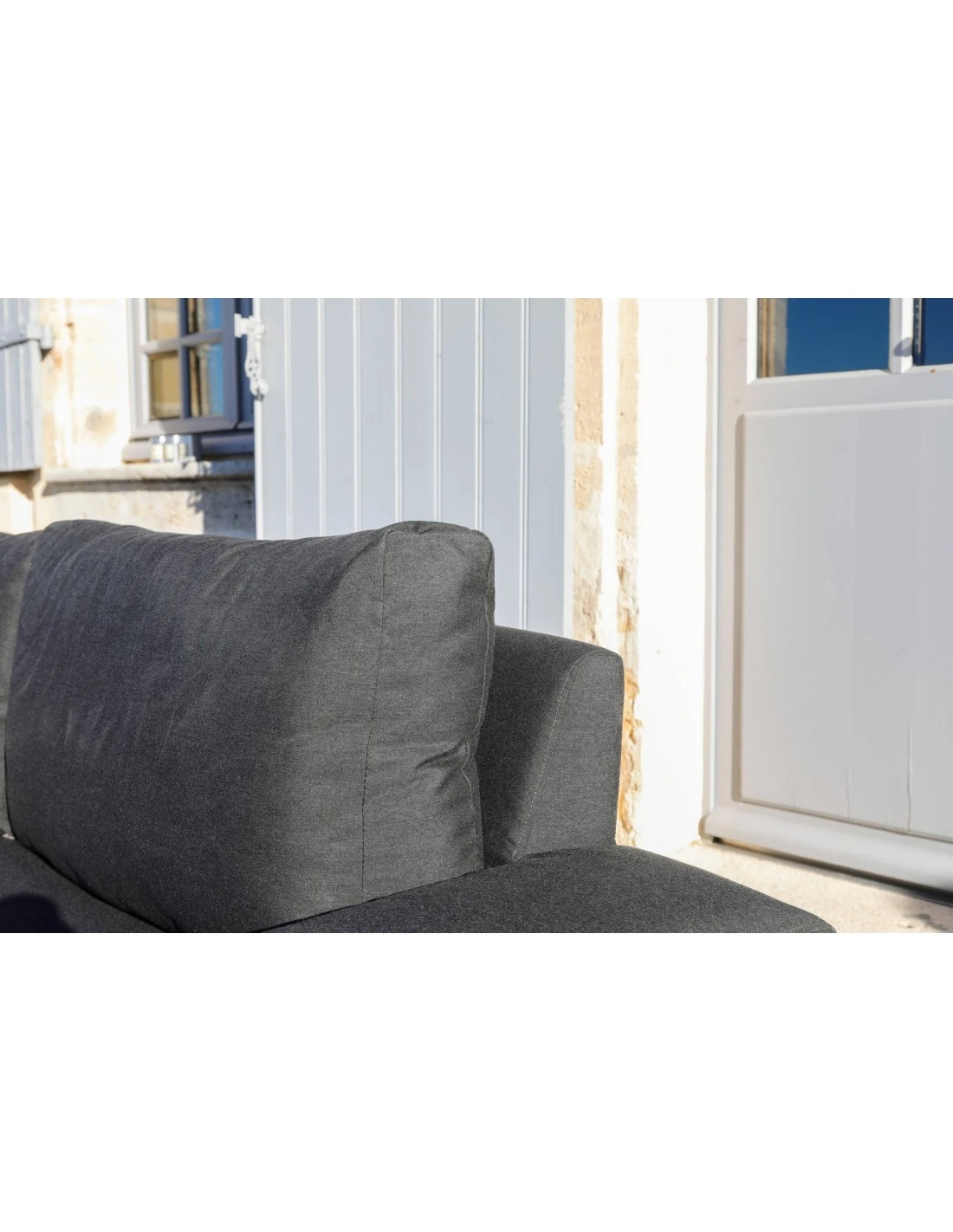 Canapé D'angle Loft En Aluminium Graphite 5 Canapé D'angle Loft En Aluminium Graphite – Image 3