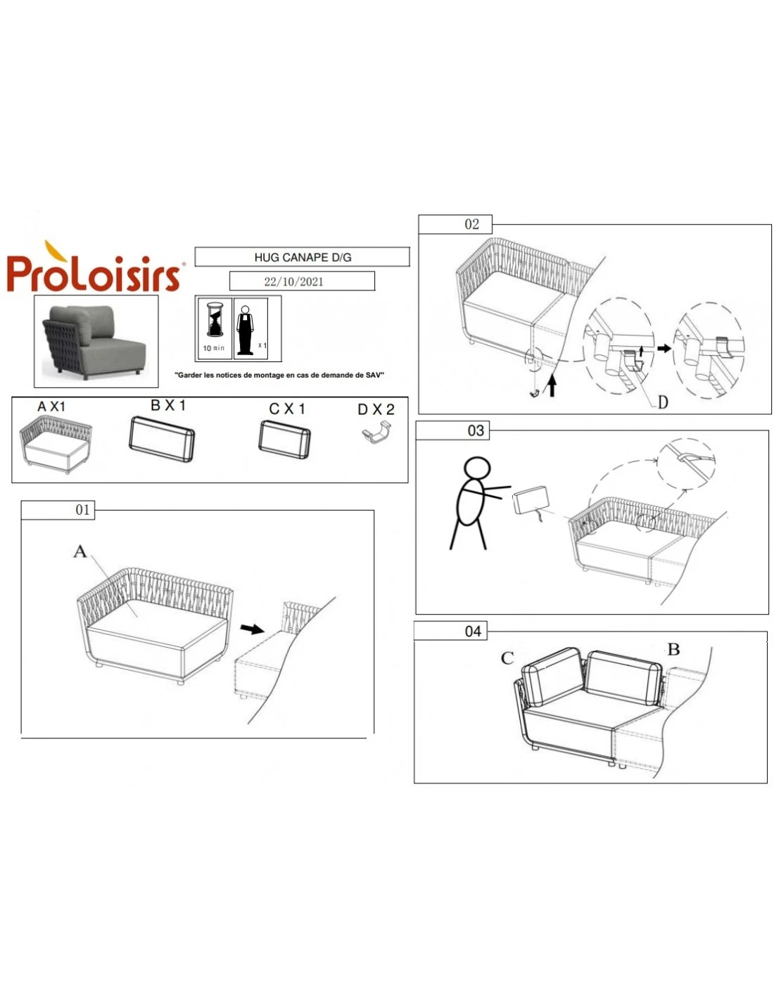 Canapé Hug 2/3 Places En Aluminium Et Sangle Rubber Anthracite 8 Canapé Hug 2/3 Places En Aluminium Et Sangle Rubber Anthracite – Image 6