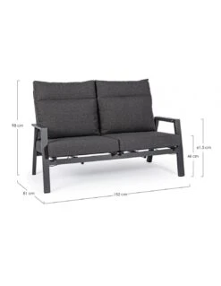 Canapé Inclinable 2 Places Kledi Anthracite 20 Canapé Inclinable 2 Places Kledi Anthracite -Petit Coin Vert Magasin canape inclinable 2 places kledi anthracite 6