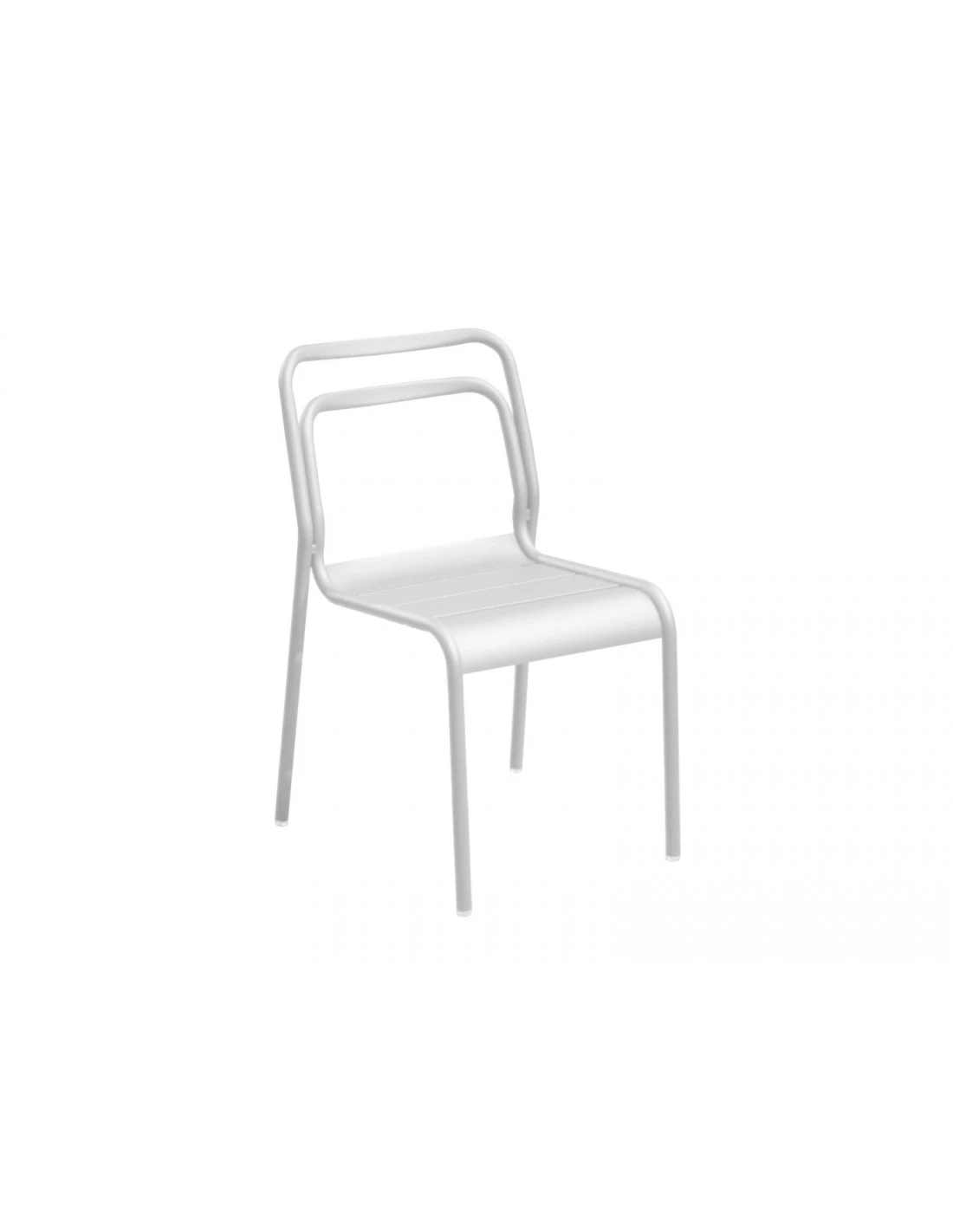 Chaise De Jardin EOS Empilable En Aluminium - Blanche 3 Chaise De Jardin EOS Empilable En Aluminium - Blanche