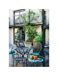 Chaise De Jardin Montmartre - Métal Empilable - Vert Opaline 8 Chaise De Jardin Montmartre - Métal Empilable - Vert Opaline -Petit Coin Vert Magasin chaise de jardin montmartre metal empilable 13