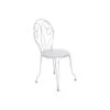 Chaise De Jardin Montmartre - Métal Empilable - Blanc Coton 1 Chaise De Jardin Montmartre - Métal Empilable - Blanc Coton -Petit Coin Vert Magasin chaise de jardin montmartre metal empilable blanc coton