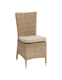 Chaise De Jardin Mooréa - Aluminium Et Résine Tressée - Savana