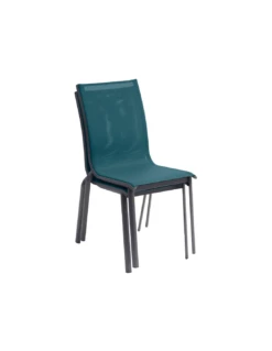 Chaise Empilable Axant Anthracite / Bleu Canard 7 Chaise Empilable Axant Anthracite / Bleu Canard -Petit Coin Vert Magasin chaise empilable axant anthracite bleu canard 1
