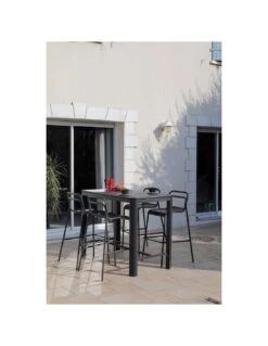 Chaise Haute EOS Empilable En Aluminium - Graphite 7 Chaise Haute EOS Empilable En Aluminium - Graphite -Petit Coin Vert Magasin chaise haute eos empilable en aluminium coloris au choix proloisirs 1