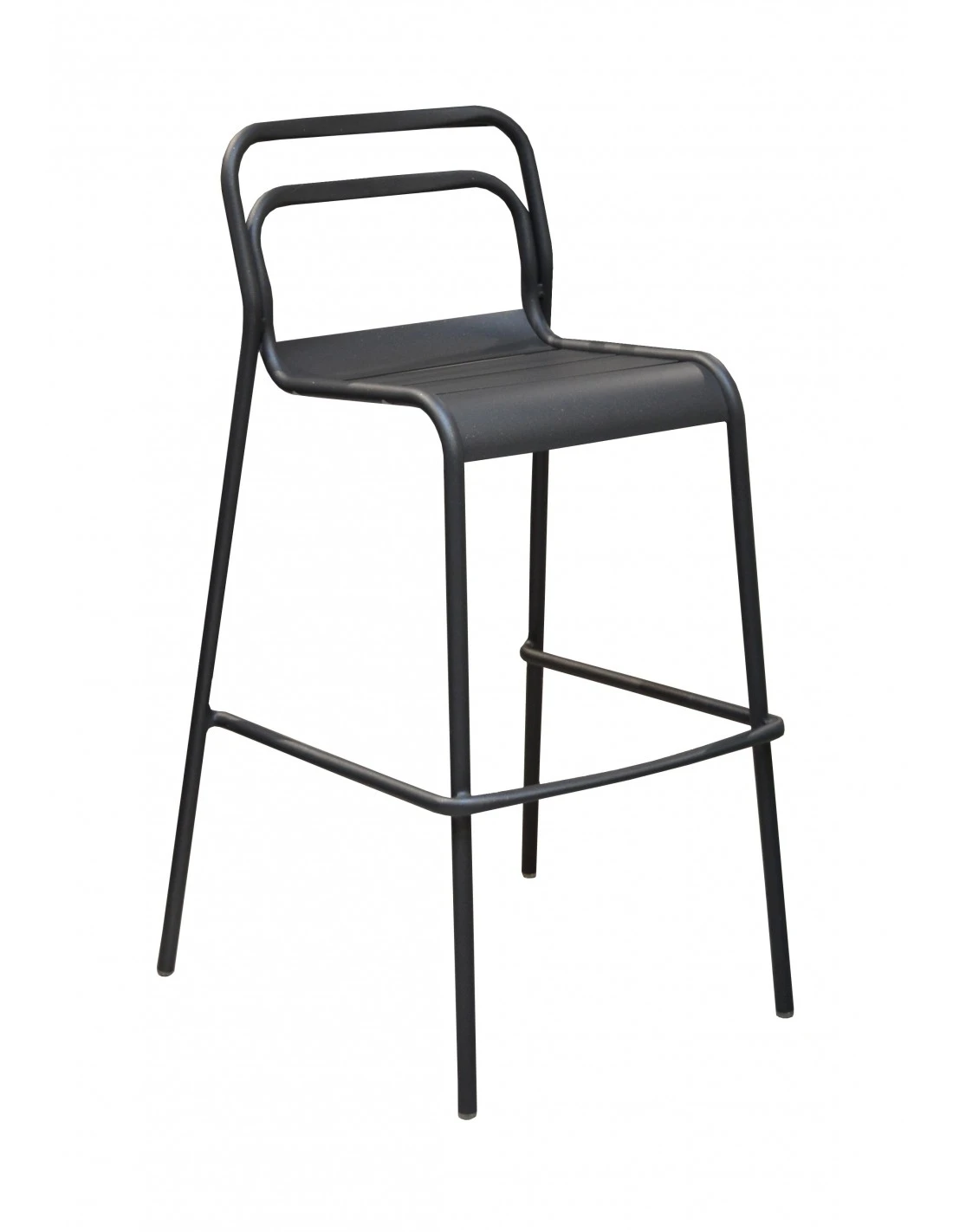 Chaise Haute EOS Empilable En Aluminium - Graphite 3 Chaise Haute EOS Empilable En Aluminium - Graphite