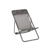 Lafuma Maxi Transat Batyline Graphite 1 Lafuma Maxi Transat Batyline Graphite -Petit Coin Vert Magasin chaise longue maxi transat batyline graphite