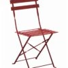 Chaise Pliante Cuba Métal - Rouge 2 Chaise Pliante Cuba Métal - Rouge -Petit Coin Vert Magasin chaise pliante cuba metal coloris au choix 6