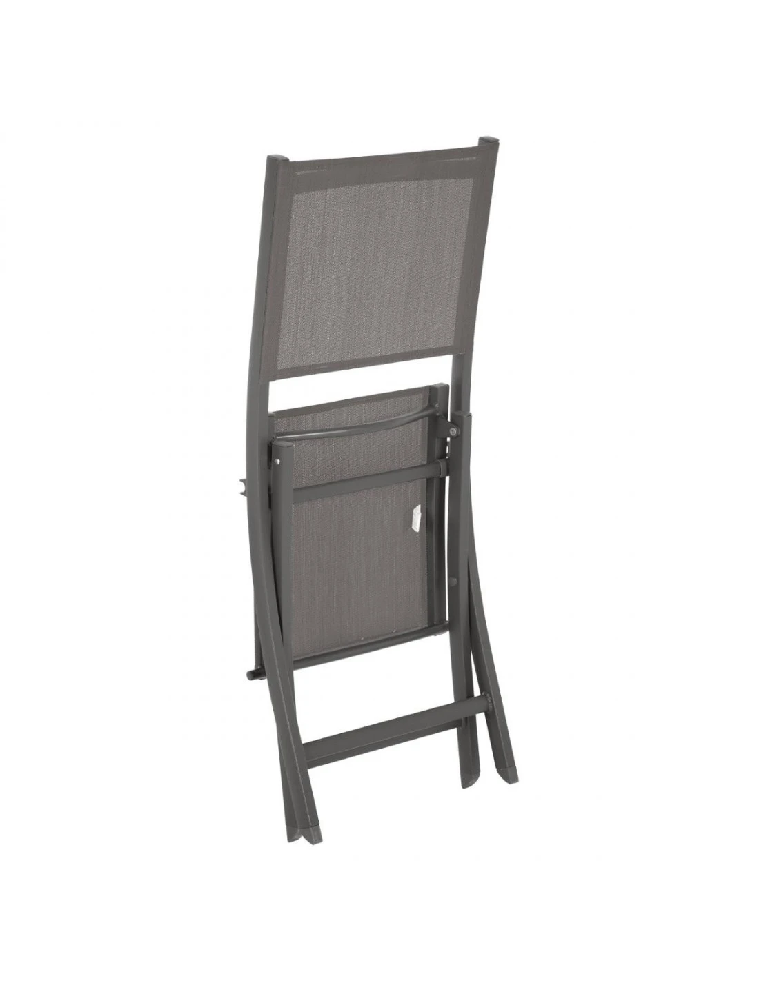 Chaise Pliante Essentia - Aluminium Tonka Assise Wengé 5 Chaise Pliante Essentia - Aluminium Tonka Assise Wengé – Image 3