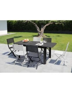 Chaise Pliante Lucca - Aluminium - Blanc -Petit Coin Vert Magasin chaise pliante lucca aluminium coloris au choix 6