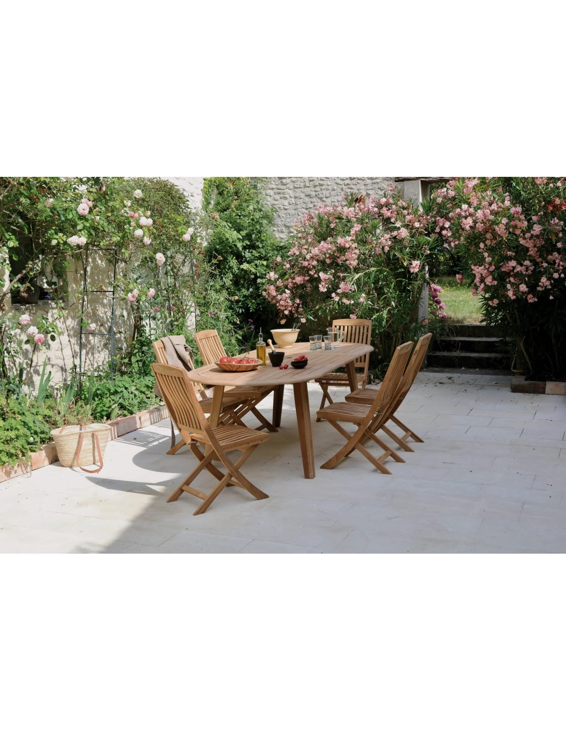 Chaise Pliante Rias En Bois De Teck FSC 5 Chaise Pliante Rias En Bois De Teck FSC – Image 3