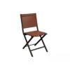 Chaise Pliante Thema En Aluminium Et Toile TPEP - Graphite / Chiné Paprika 2 Chaise Pliante Thema En Aluminium Et Toile TPEP - Graphite / Chiné Paprika -Petit Coin Vert Magasin chaise pliante thema en aluminium et toile tpep