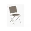 Chaise Pliante Thema En Aluminium Et Toile TPEP - Café 2 Chaise Pliante Thema En Aluminium Et Toile TPEP - Café -Petit Coin Vert Magasin chaise pliante thema en aluminium et toile tpep 9