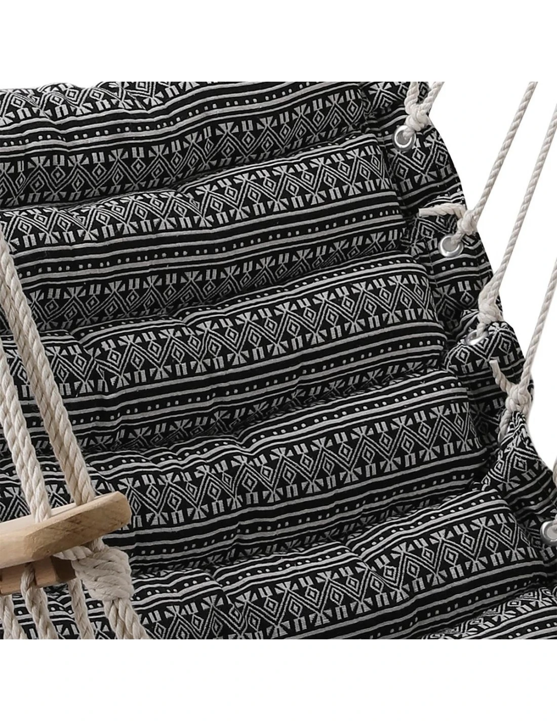 Chaise Suspendue Jinja - Bois Franc Chinois Et Polycoton 6 Chaise Suspendue Jinja - Bois Franc Chinois Et Polycoton – Image 4