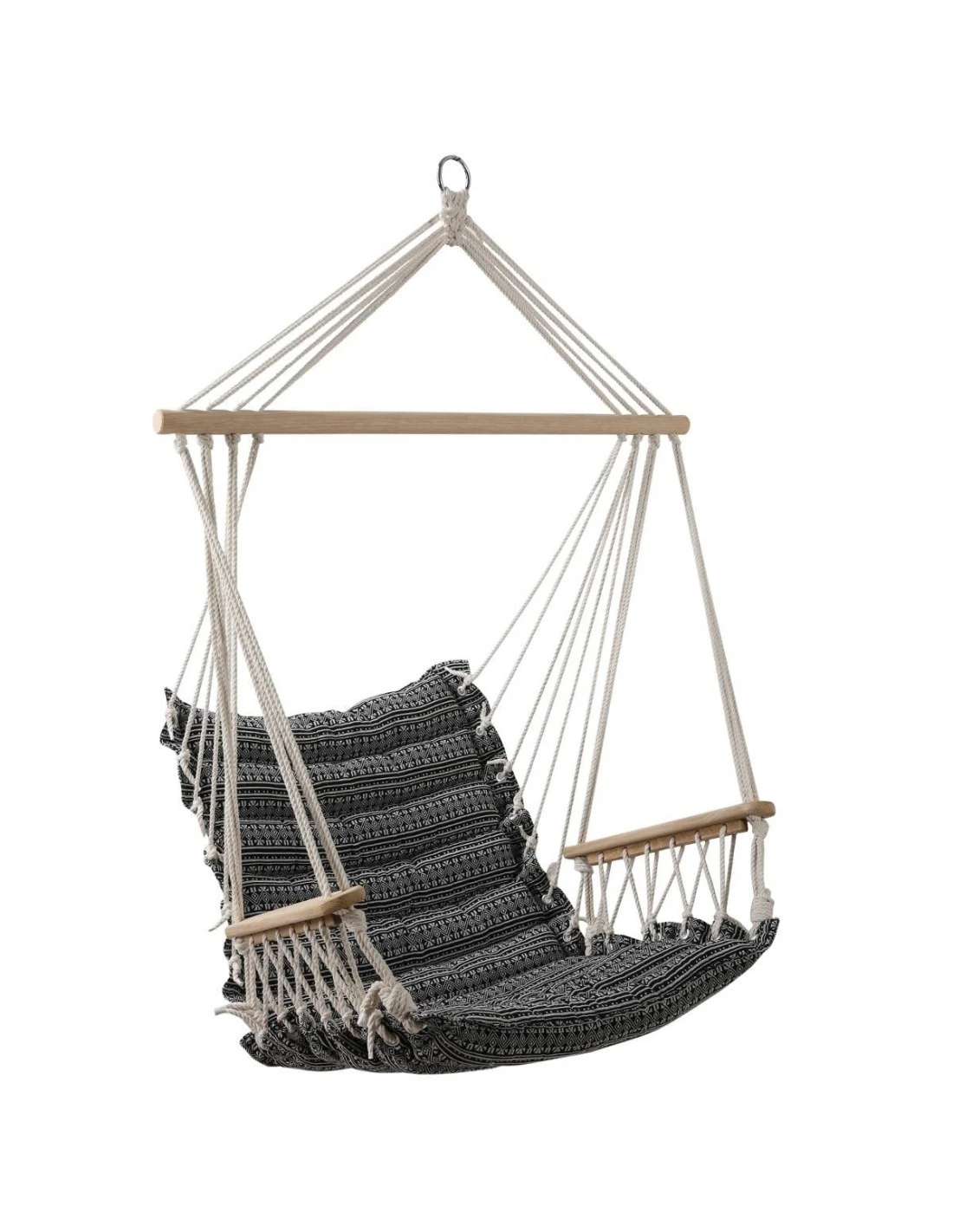 Chaise Suspendue Jinja - Bois Franc Chinois Et Polycoton 3 Chaise Suspendue Jinja - Bois Franc Chinois Et Polycoton