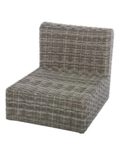 Chauffeuse De Salon Mooréa - Aluminium Et Résine Tressée - Terre D'ombre 6 Chauffeuse De Salon Mooréa - Aluminium Et Résine Tressée - Terre D'ombre -Petit Coin Vert Magasin chauffeuse de salon moorea aluminium et resine tressee 1