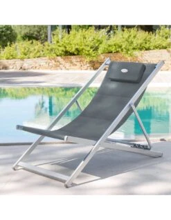 Chilienne De Jardin Honolulu - 4 Positions - Ardoise 10 Chilienne De Jardin Honolulu - 4 Positions - Ardoise -Petit Coin Vert Magasin chilienne de jardin honolulu 4 positions ardoise 1