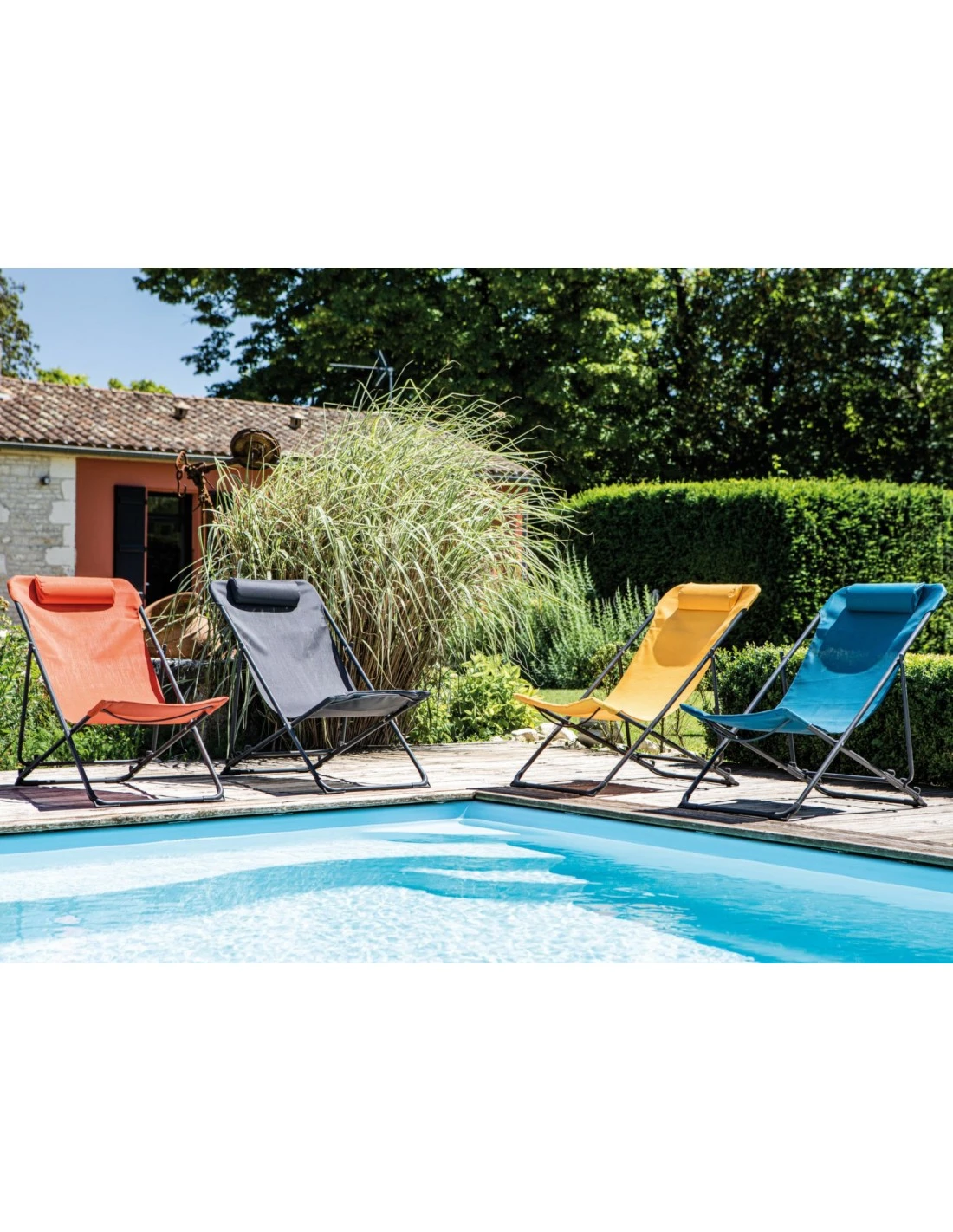 Chilienne Globe - 4 Positions - Graphite / Gris 4 Chilienne Globe - 4 Positions - Graphite / Gris – Image 2