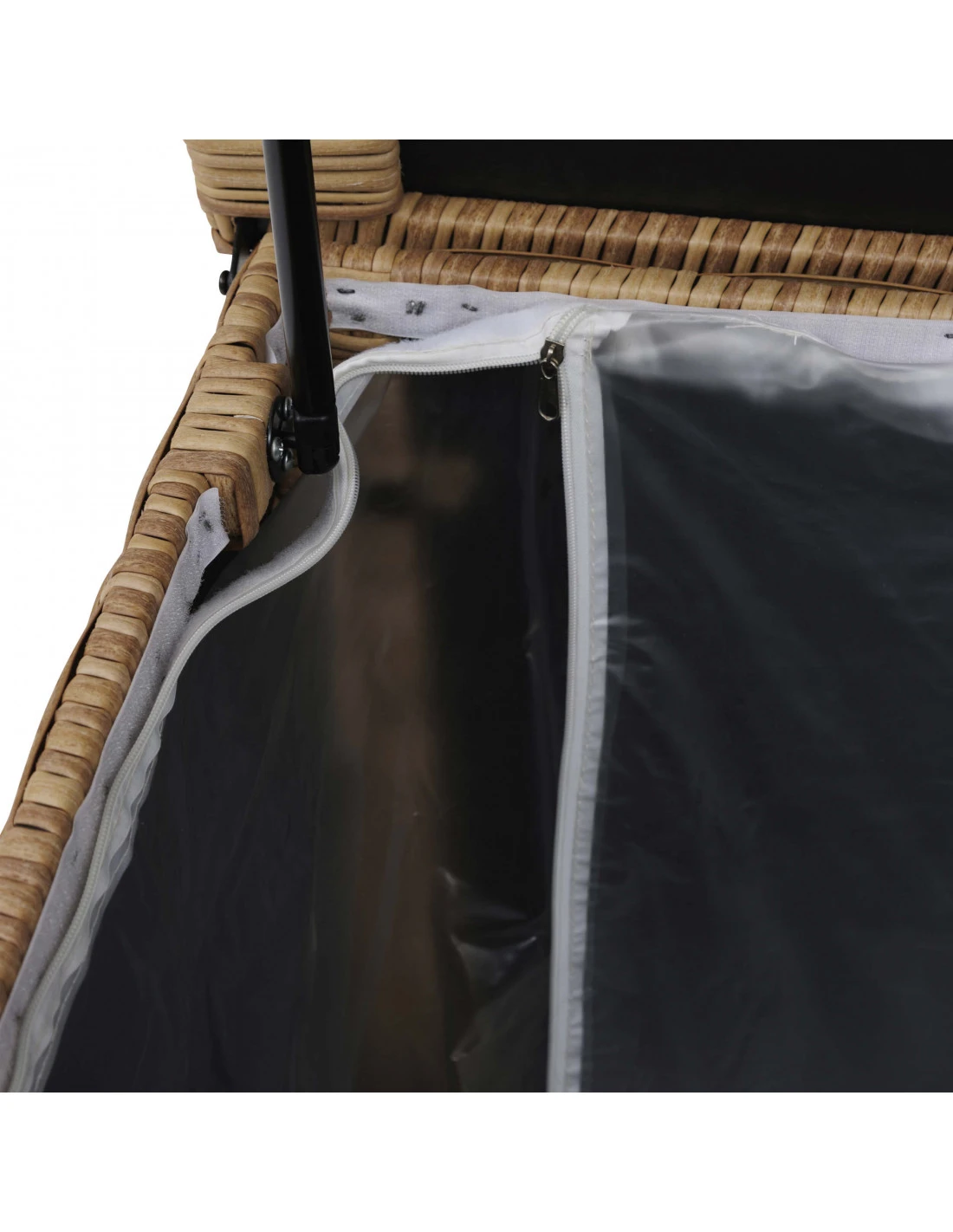 Coffre De Rangement Bayana - Résine Tressée - Savana 6 Coffre De Rangement Bayana - Résine Tressée - Savana – Image 4