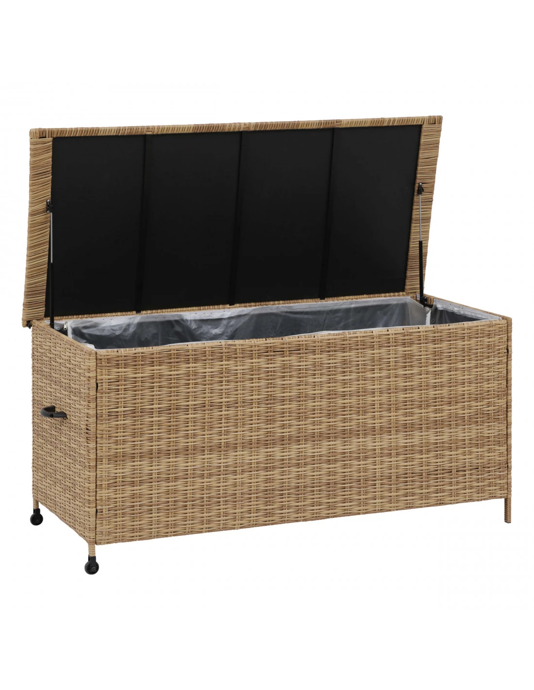 Coffre De Rangement Bayana - Résine Tressée - Savana 3 Coffre De Rangement Bayana - Résine Tressée - Savana