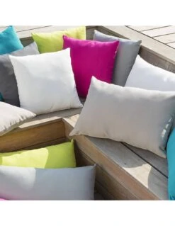 Coussin De Jardin Déco Korai 40 X 40 Cm Déhoussable - Framboise -Petit Coin Vert Magasin coussin de jardin deco korai 40 x 40 cm dehoussable framboise 5