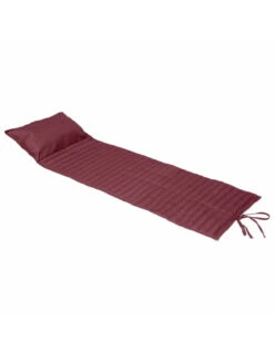 Coussin De Transat Enroulé 180 X 60 Cm Bordeaux