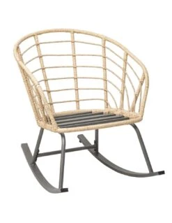 Fauteuil à Bascule Cherone En Acier Et Texaline Graphite 11 Fauteuil à Bascule Cherone En Acier Et Texaline Graphite -Petit Coin Vert Magasin fauteuil a bascule cherone en acier et texaline graphite 2