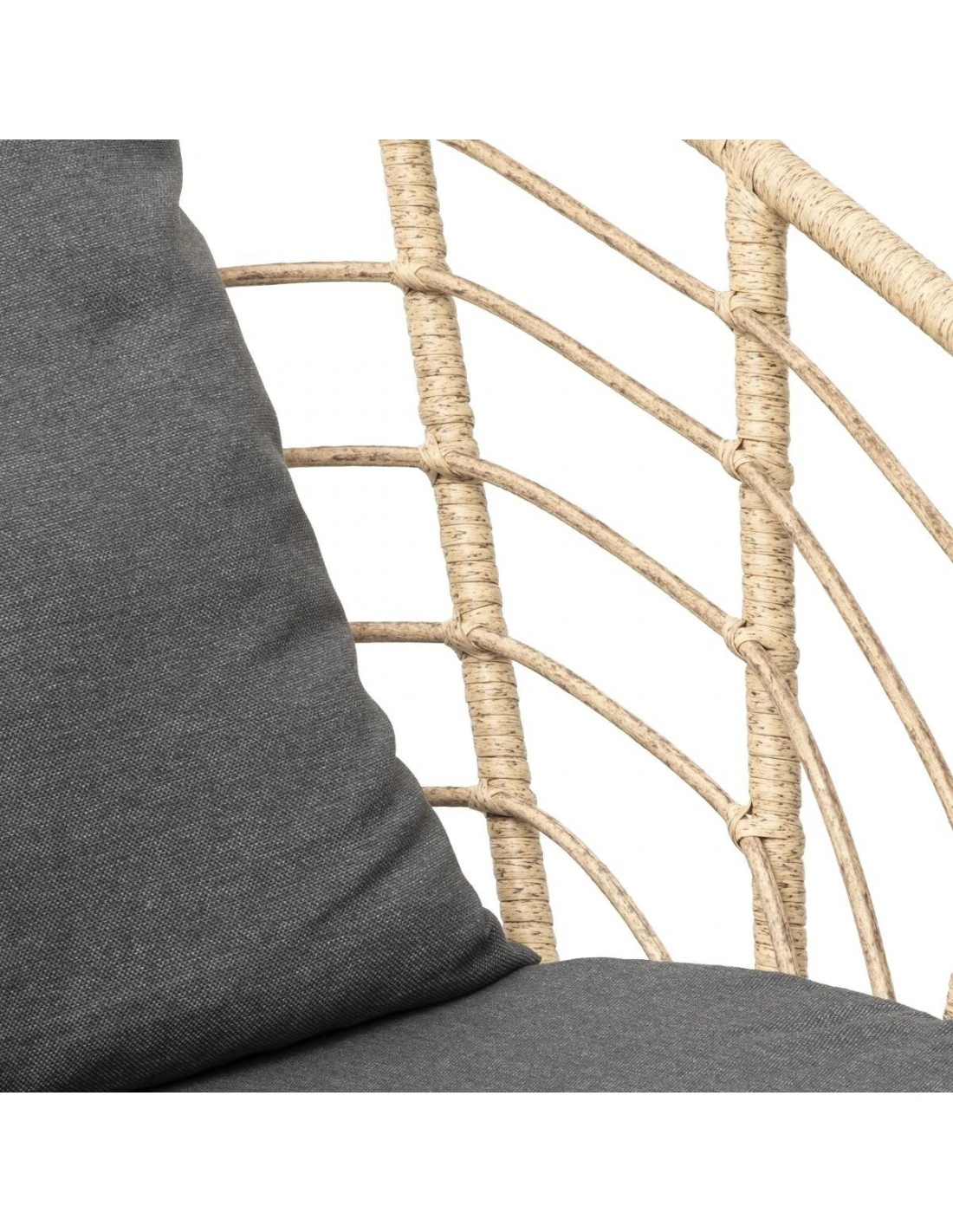 Fauteuil à Bascule Cherone En Acier Et Texaline Graphite 7 Fauteuil à Bascule Cherone En Acier Et Texaline Graphite – Image 5