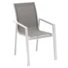 Fauteuil De Jardin Axiome - Aluminium Blanc Et Texaline Noisette 2 Fauteuil De Jardin Axiome - Aluminium Blanc Et Texaline Noisette -Petit Coin Vert Magasin fauteuil de jardin axiome aluminium blanc et texaline noisette
