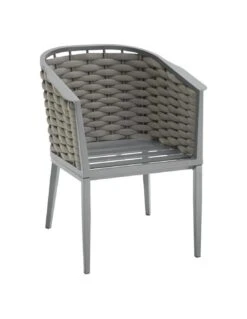 Fauteuil De Jardin Embruns - Aluminium Et Maille Tressée 12 Fauteuil De Jardin Embruns - Aluminium Et Maille Tressée -Petit Coin Vert Magasin fauteuil de jardin embruns aluminium et maille tressee 3
