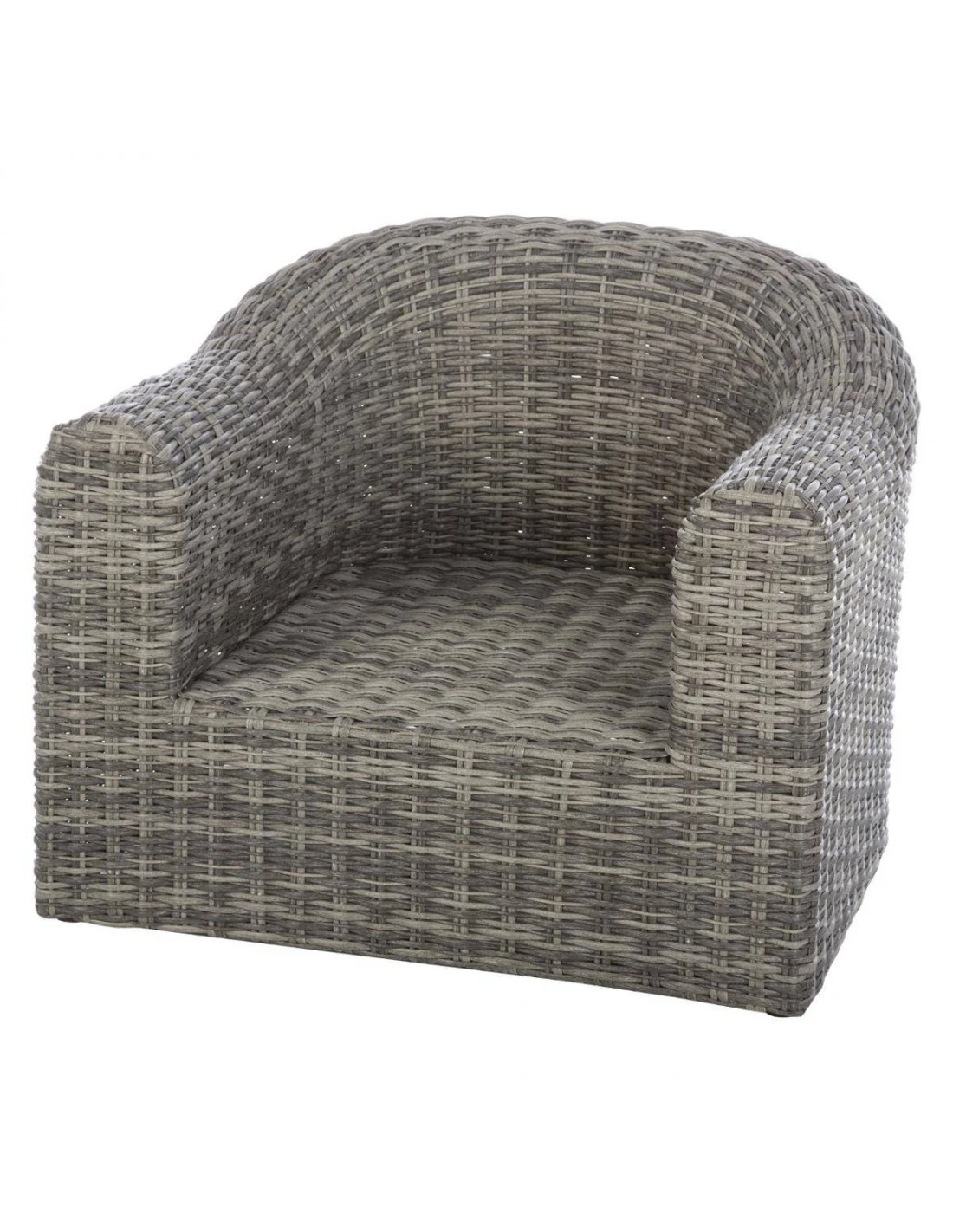 Fauteuil De Jardin Mooréa - Aluminium Et Résine Tressée 4 Fauteuil De Jardin Mooréa - Aluminium Et Résine Tressée – Image 2