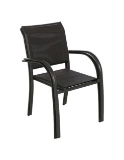 Fauteuil De Jardin Piazza Empilable - Aluminium Graphite - Graphite / Anthracite 7 Fauteuil De Jardin Piazza Empilable - Aluminium Graphite - Graphite / Anthracite -Petit Coin Vert Magasin fauteuil de jardin piazza empilable aluminium graphite graphite anthracite 1