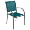 Fauteuil De Jardin Piazza Empilable - Aluminium Graphite - Graphite / Bleu Canard 2 Fauteuil De Jardin Piazza Empilable - Aluminium Graphite - Graphite / Bleu Canard -Petit Coin Vert Magasin fauteuil de jardin piazza empilable aluminium graphite graphite bleu canard