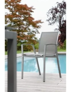 Fauteuil De Jardin Ron - Aluminium Et Assise Textilène Gris Argent 8 Fauteuil De Jardin Ron - Aluminium Et Assise Textilène Gris Argent -Petit Coin Vert Magasin fauteuil de jardin ron aluminium et assise textilene gris argent 1