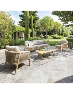 Fauteuil De Salon De Jardin Papouasie - Bois D'acacia -Petit Coin Vert Magasin fauteuil de salon de jardin papouasie bois d acacia 5